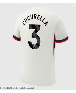Günstige Chelsea Marc Cucurella #3 Auswärtstrikot 2025-26 Kurzarm